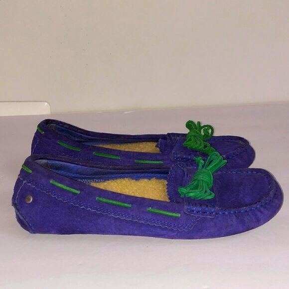 UGG Meena Slippers Royal Blue Sz 5 - Picture 2 of 10